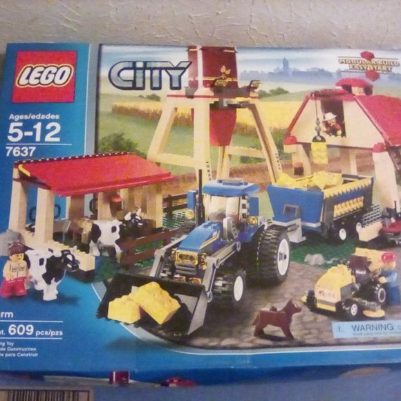 LEGO City 7637 Farm Building Set Boy Toy Girl Toy Bricks Blocks
